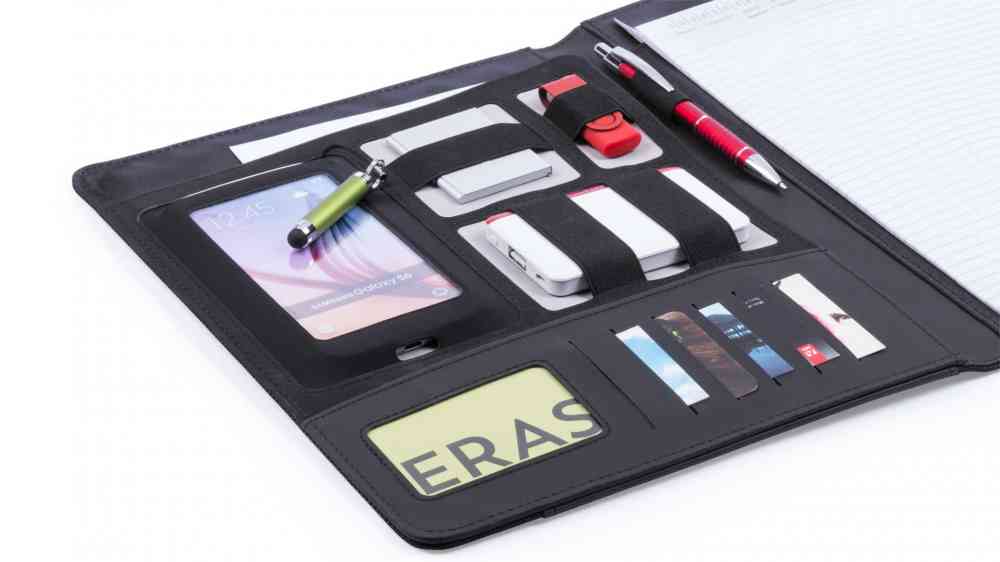 Папка BRETUX, черный, полиэстер, искусственная кожа - 3