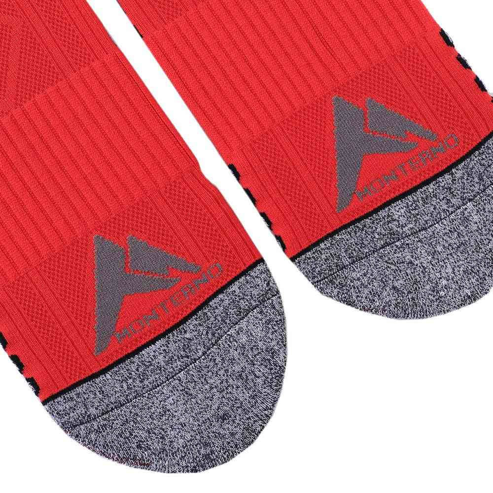 Набор из 3 пар спортивных женских носков Monterno Sport, красный фиолетовый и розовый - 5