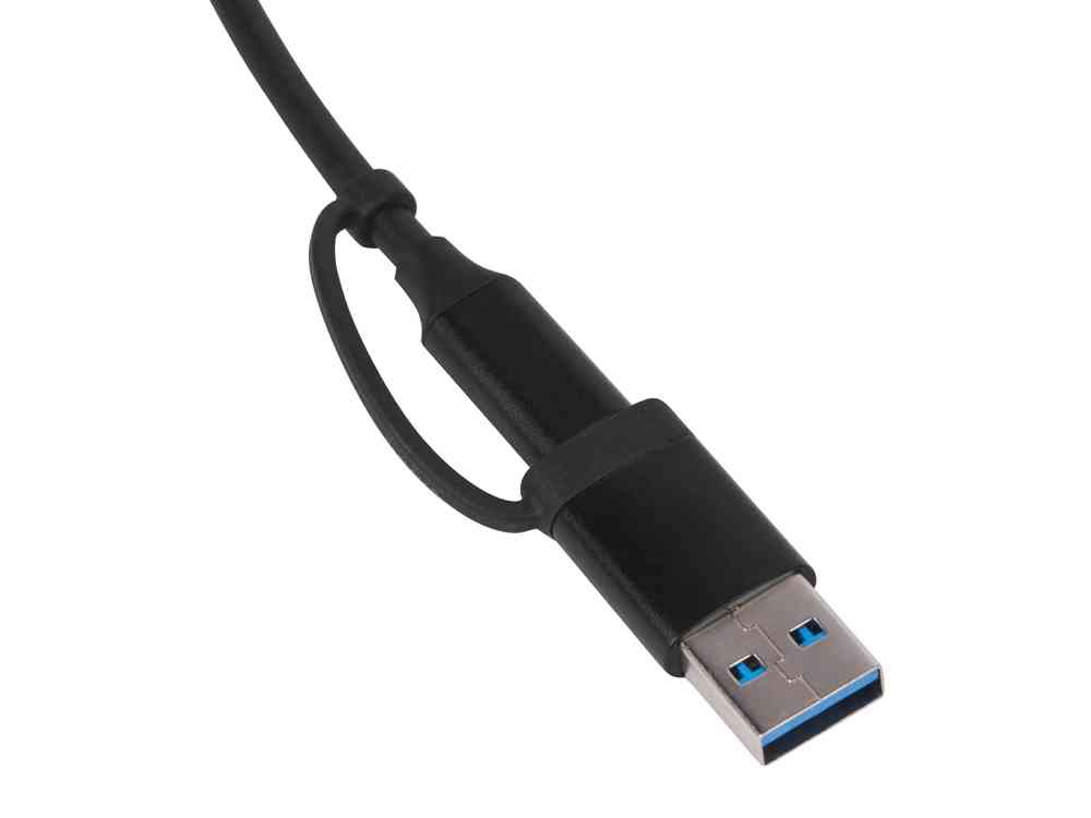 USB-хаб Link с коннектором 2-в-1 USB-C и USB-A, 2.0/3.0 - 4