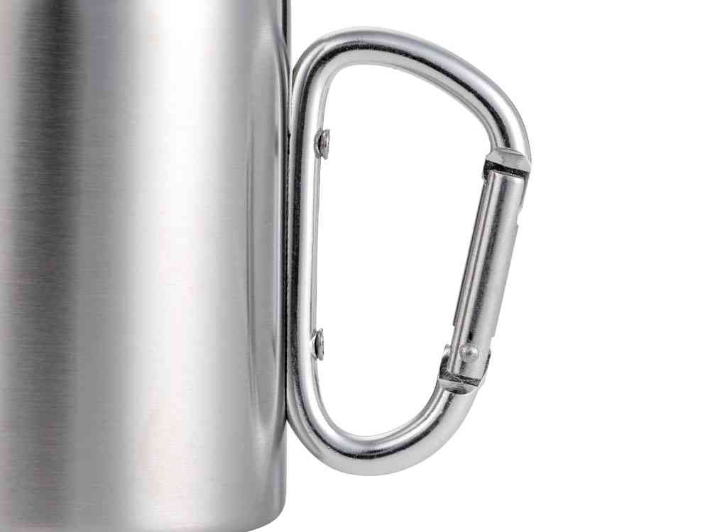 Кружка из стали с ручкой-карабином Elbrus - 4