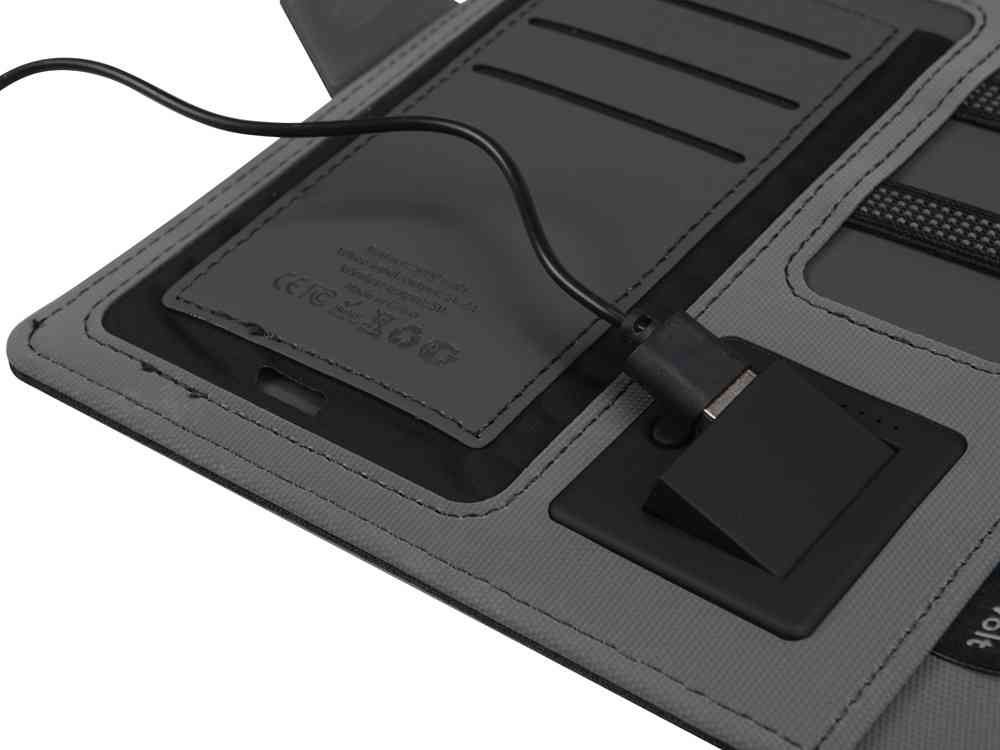 Органайзер с беспроводной зарядкой Powernote, 5000 mAh - 7