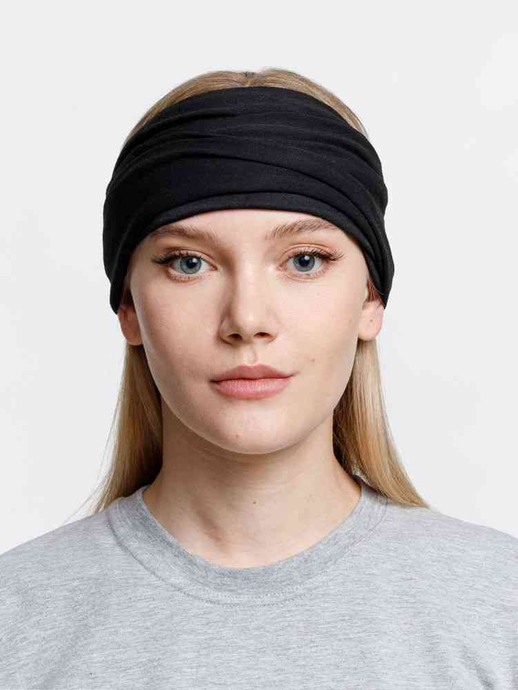 Многофункциональная бандана Dekko, черная - 9