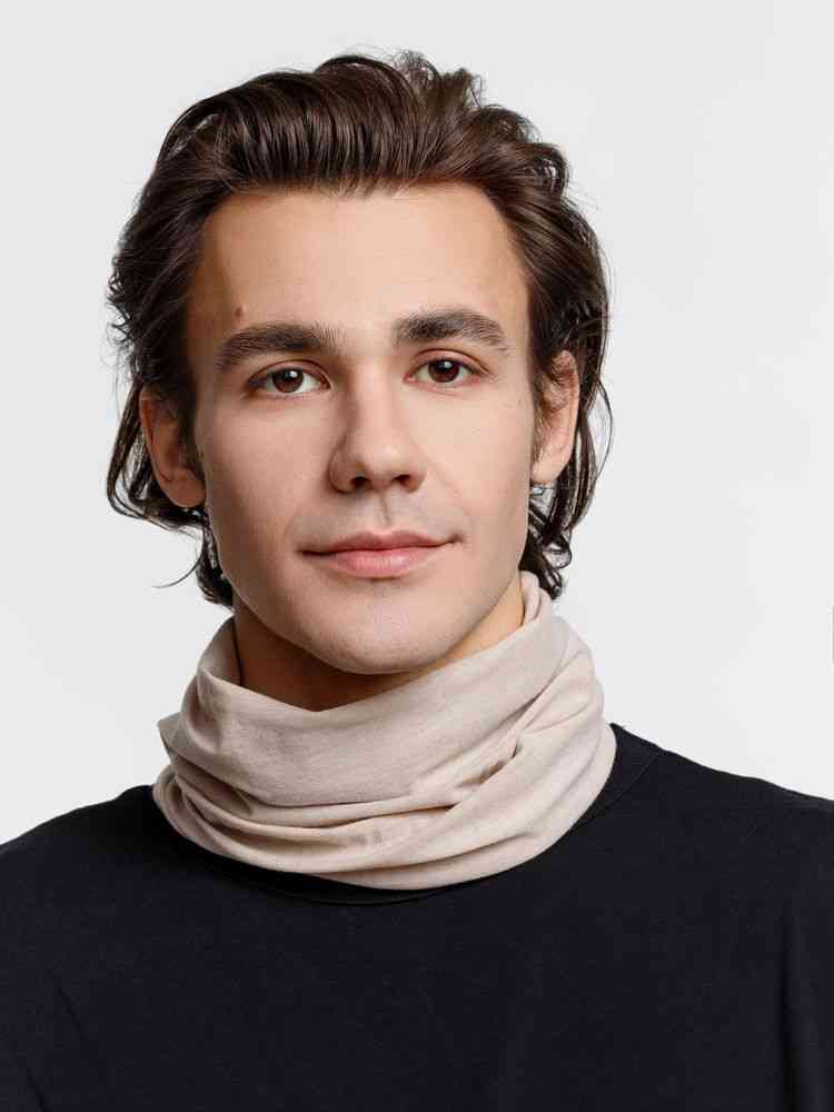 Многофункциональная бандана Dekko, бежевая - 5