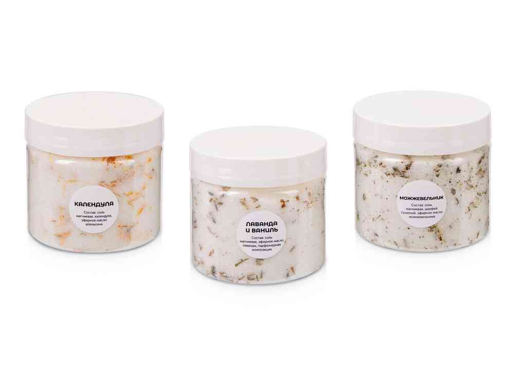 Подарочный набор с солью для ванны и свечой - 3