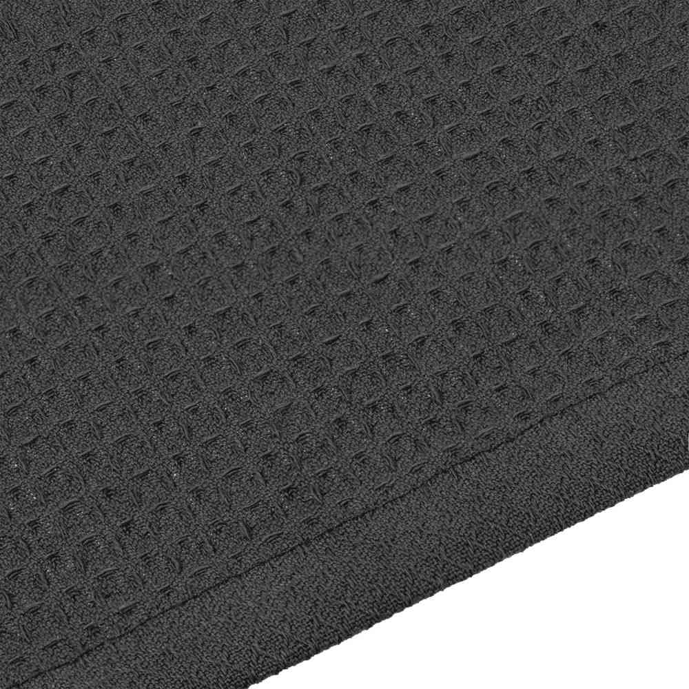 Полотенце вафельное «Деметра», малое, темно-серое - 2