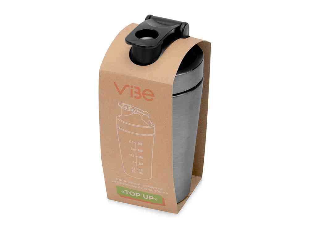 Спортивный шейкер из нержавеющей стали Top Up - 10