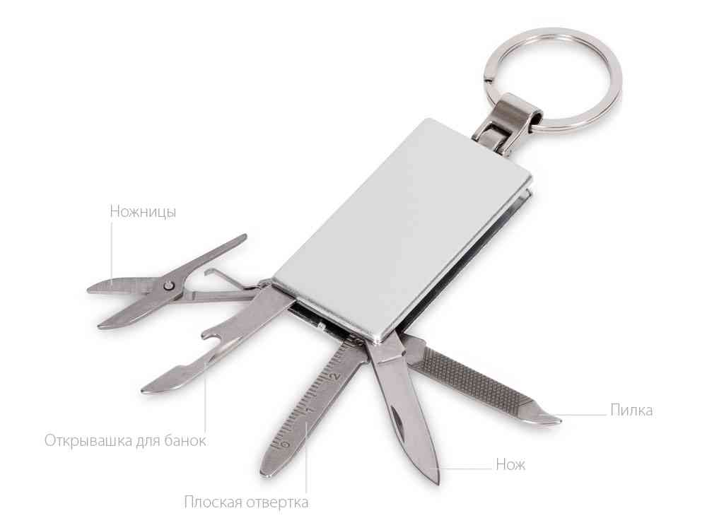Мультитул-брелок 5-в-1 Badge - 2