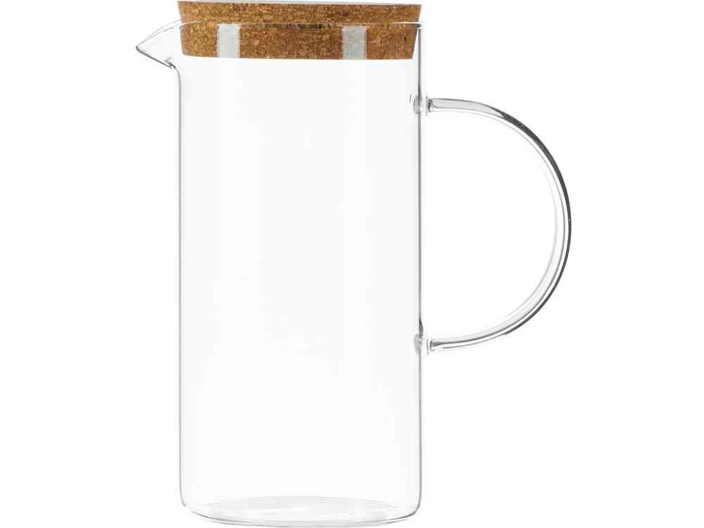Стеклянный кувшин с крышкой из пробки Fiz - 4