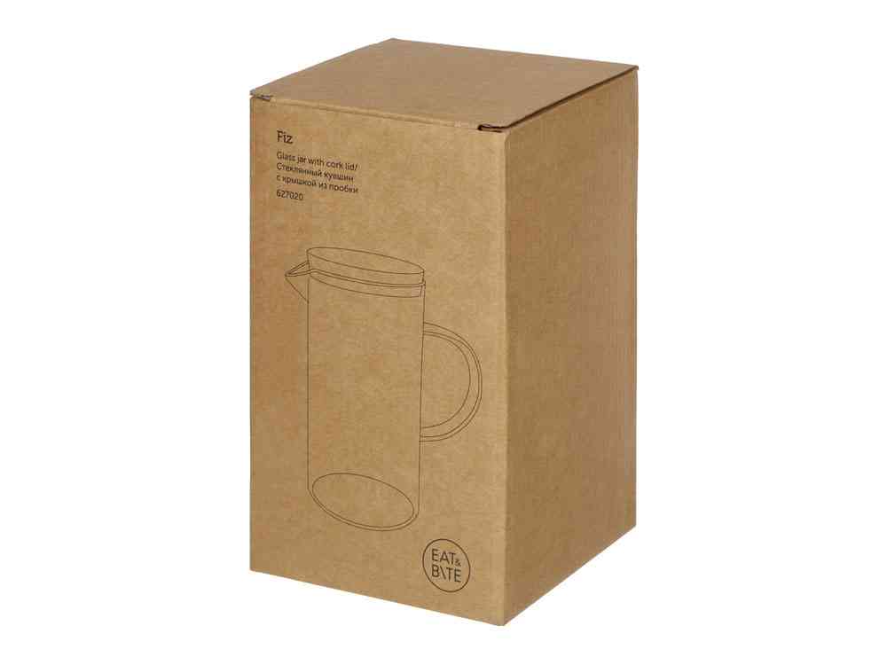 Стеклянный кувшин с крышкой из пробки Fiz - 5