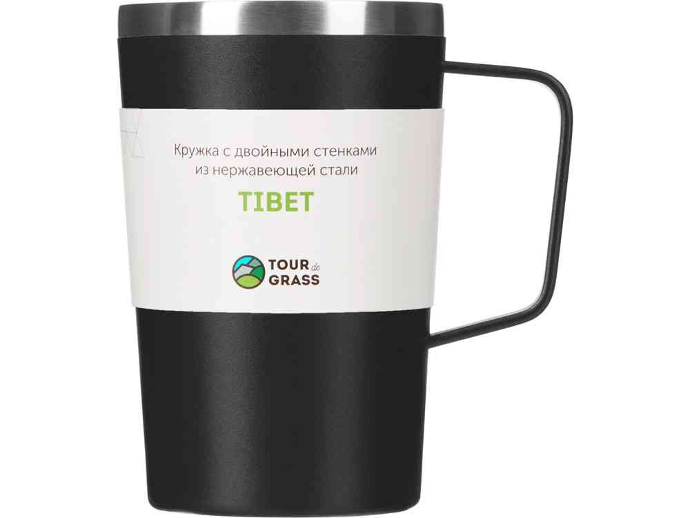 Стальная кружка с двойными стенками и порошковым покрытием Tibet - 4