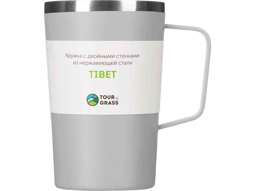 Стальная кружка с двойными стенками и порошковым покрытием Tibet - 4