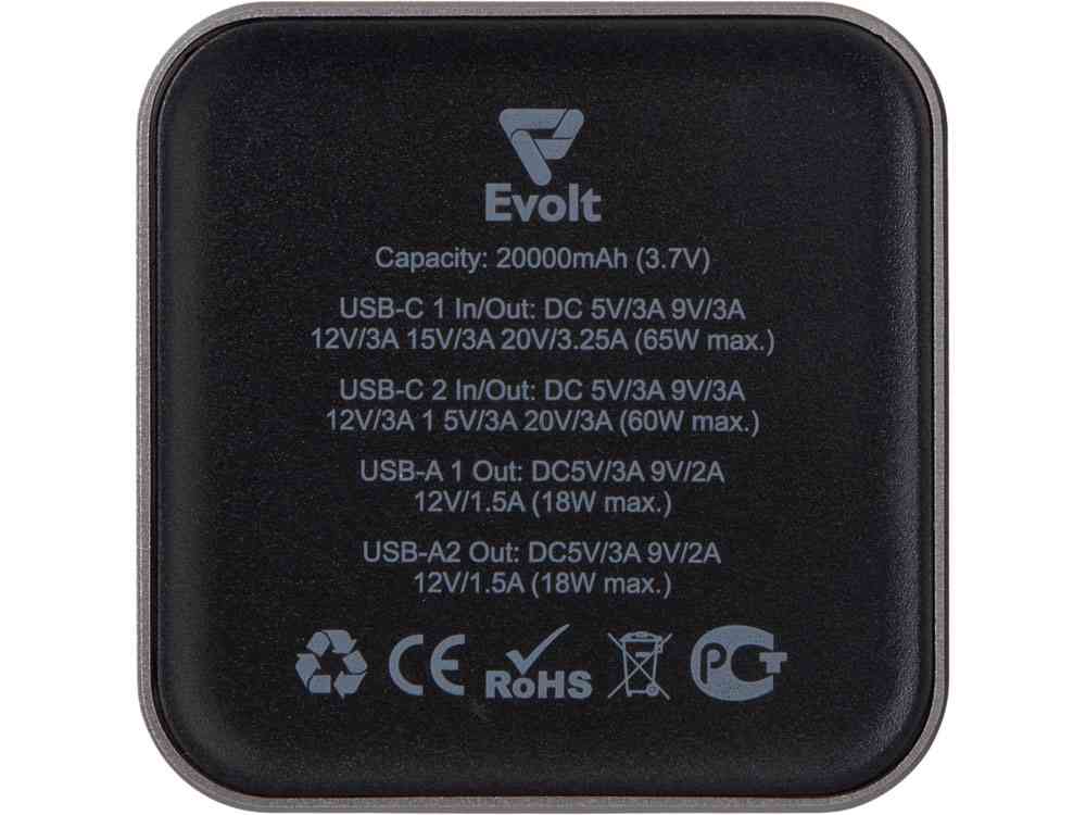 Внешний аккумулятор для ноутбуков Main 65 Вт, 20000 mAh - 3