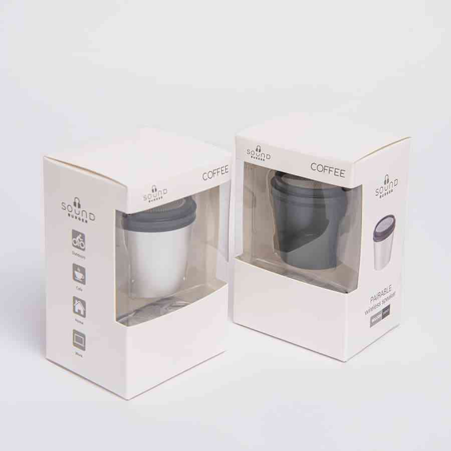 Портативная mini Bluetooth-колонка Sound Burger "Coffee" черный - 6