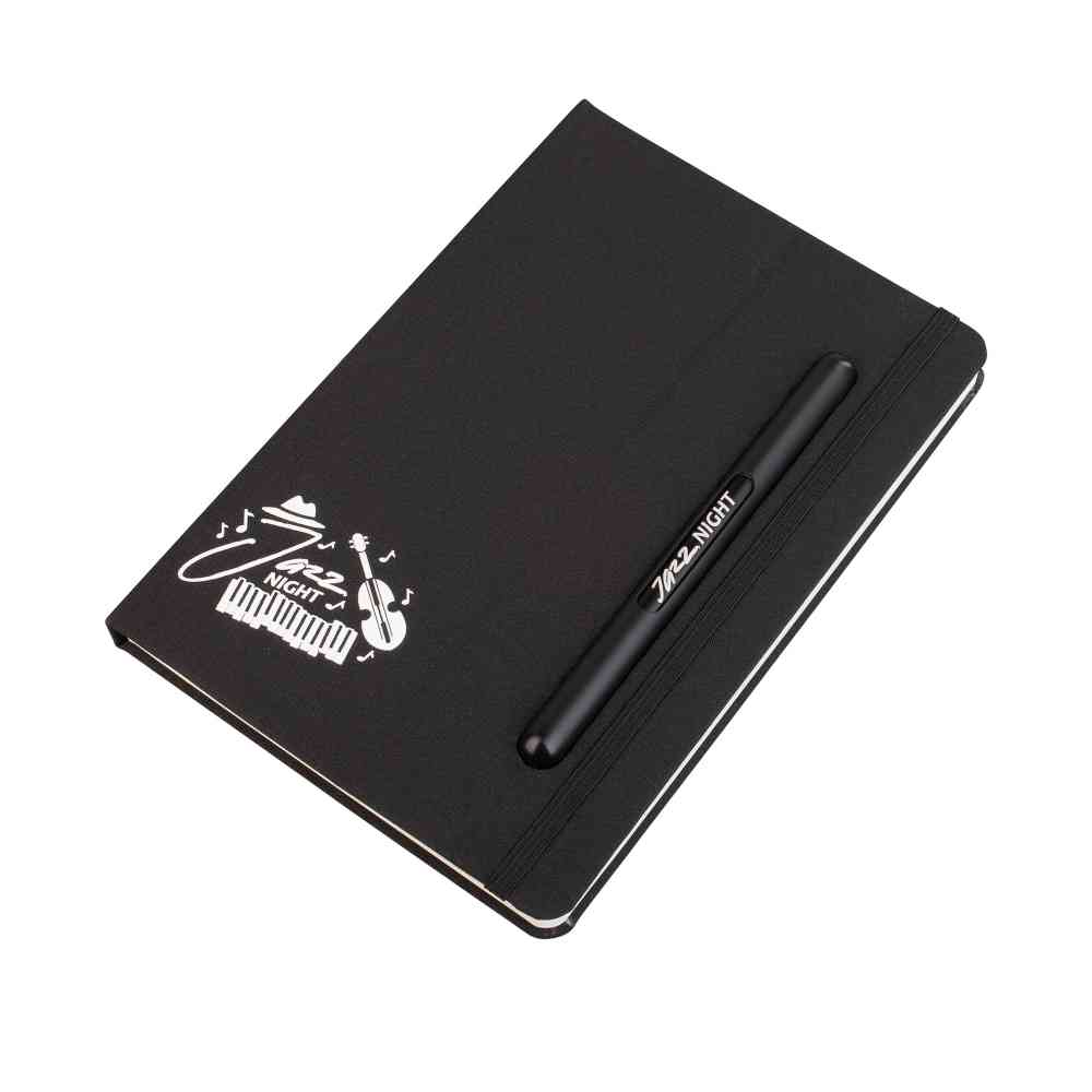 Блокнот "Prime" с ручкой и вечным карандашом в пенале, с подставкой под смартфон - 9