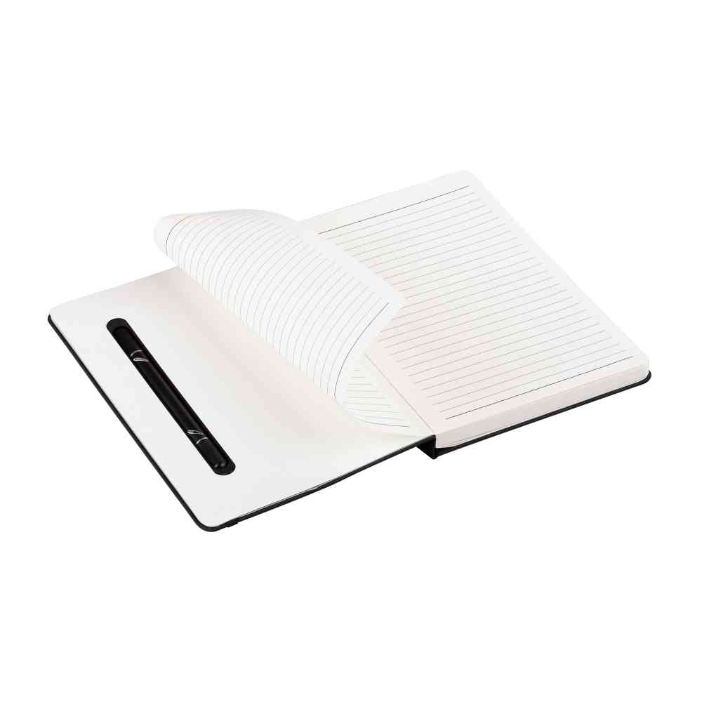 Блокнот "Prime" с ручкой и вечным карандашом в пенале, с подставкой под смартфон - 2