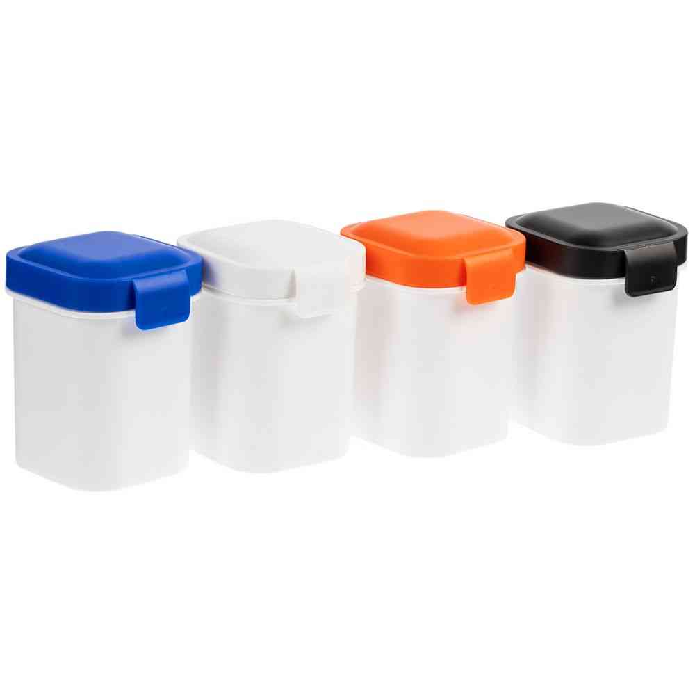 Ланчбокс для снеков Lunch Crunch, белый с черным - 3