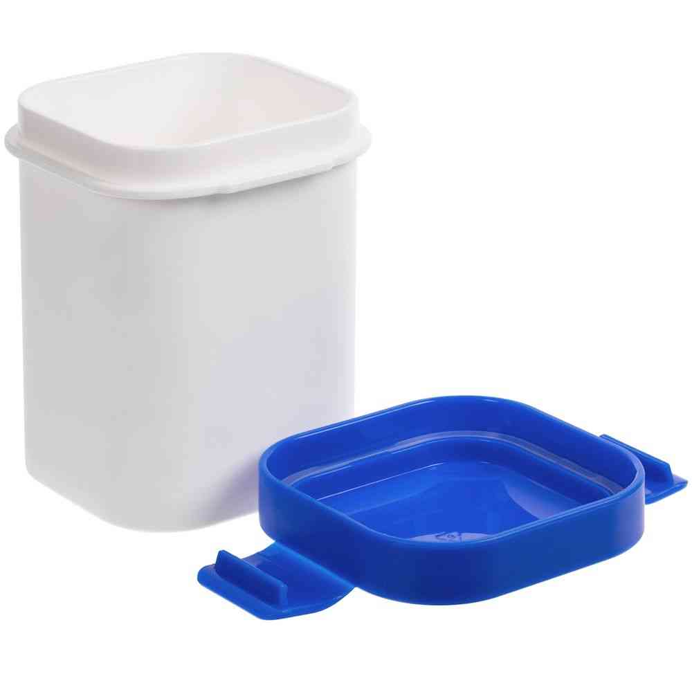 Ланчбокс для снеков Lunch Crunch, белый с синим - 2