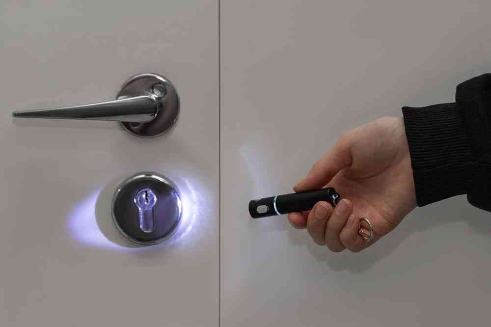 Брелок-фонарик Slide Ray, ver.2, черный - 6