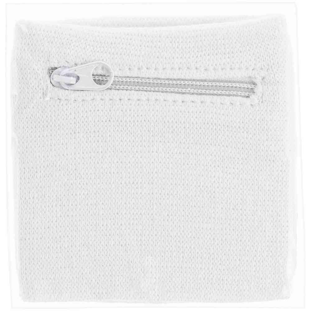 Напульсник с карманом Fiksu, белый - 8