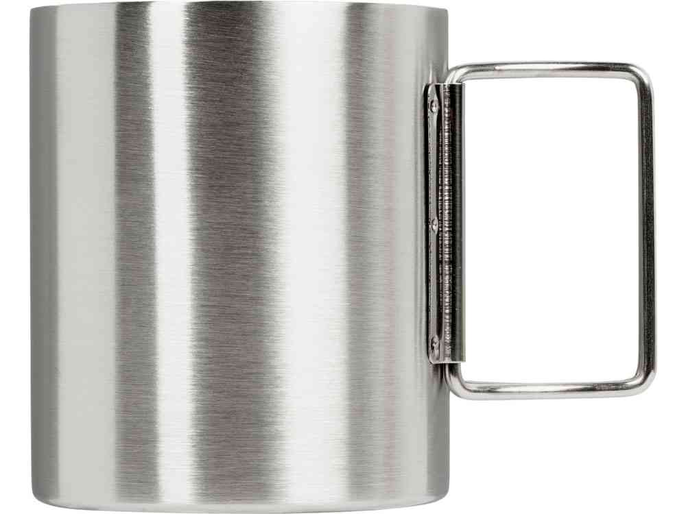 Стальная кружка со складными ручками Kamchatka - 2