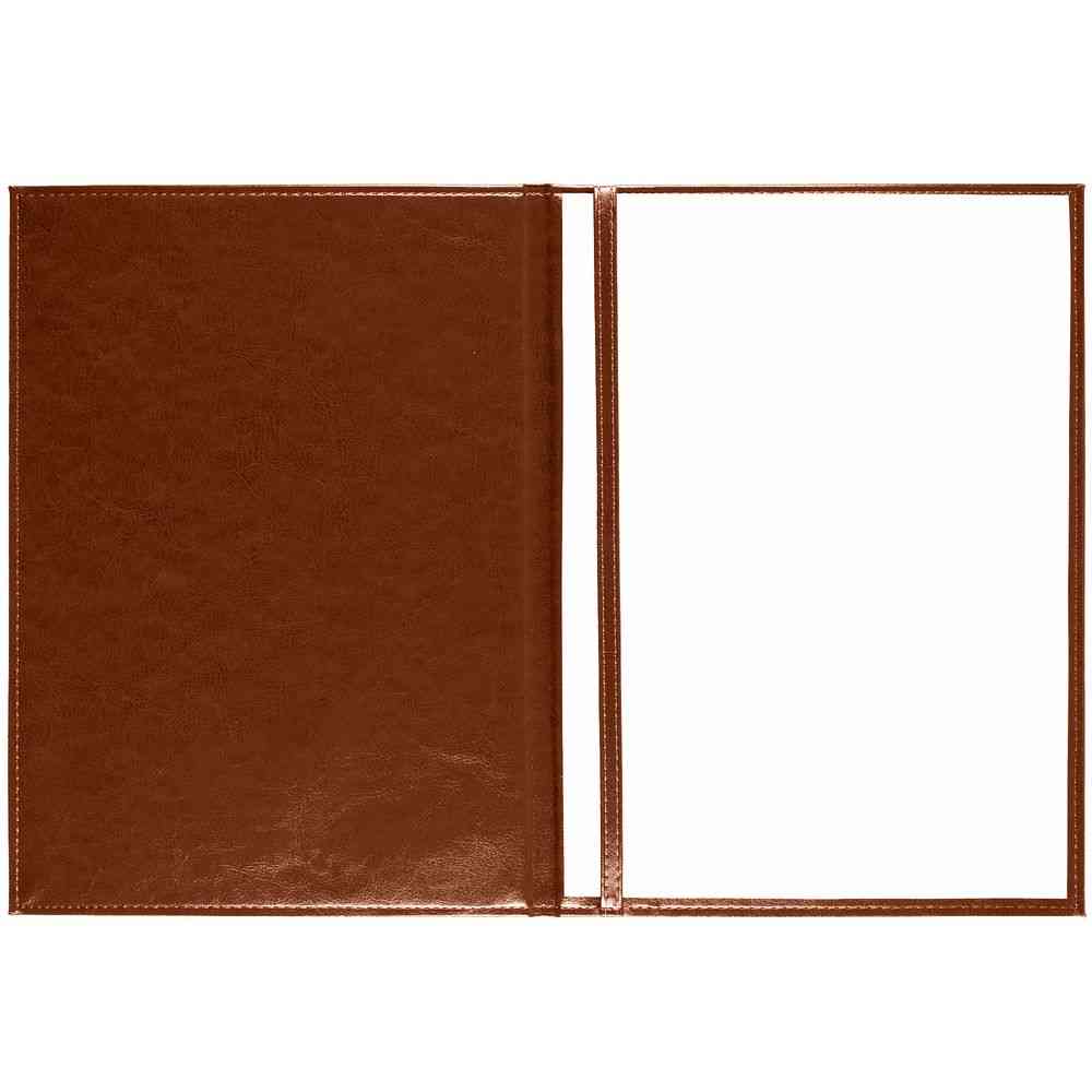 Папка адресная Nebraska, коричневая - 4