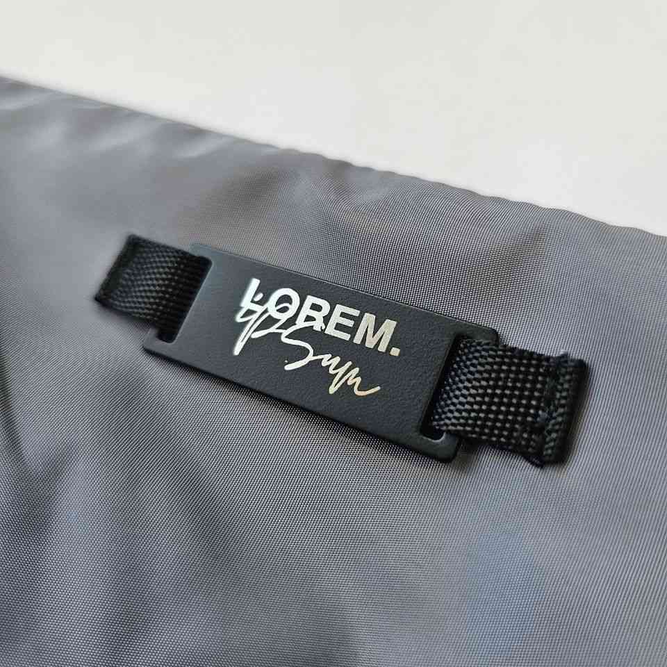 Шильдик металлический Kova, черный - 3