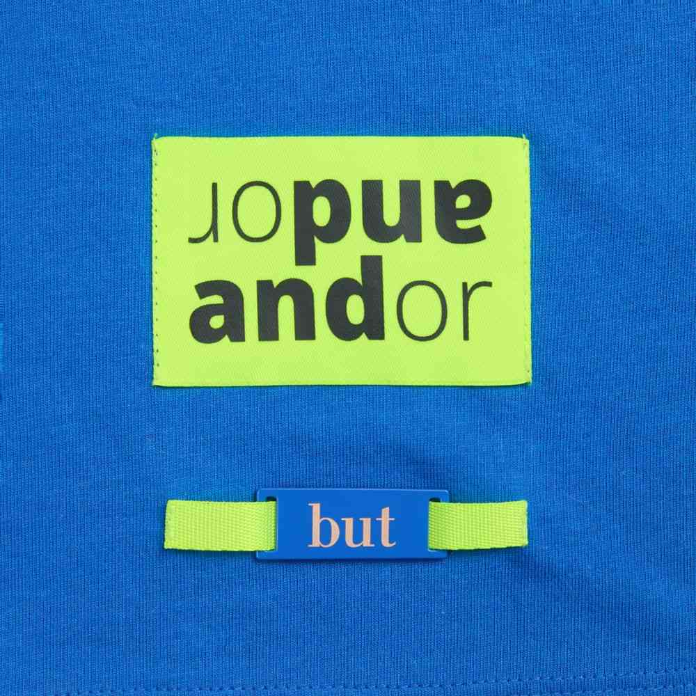 Шильдик металлический Kova, синий - 4