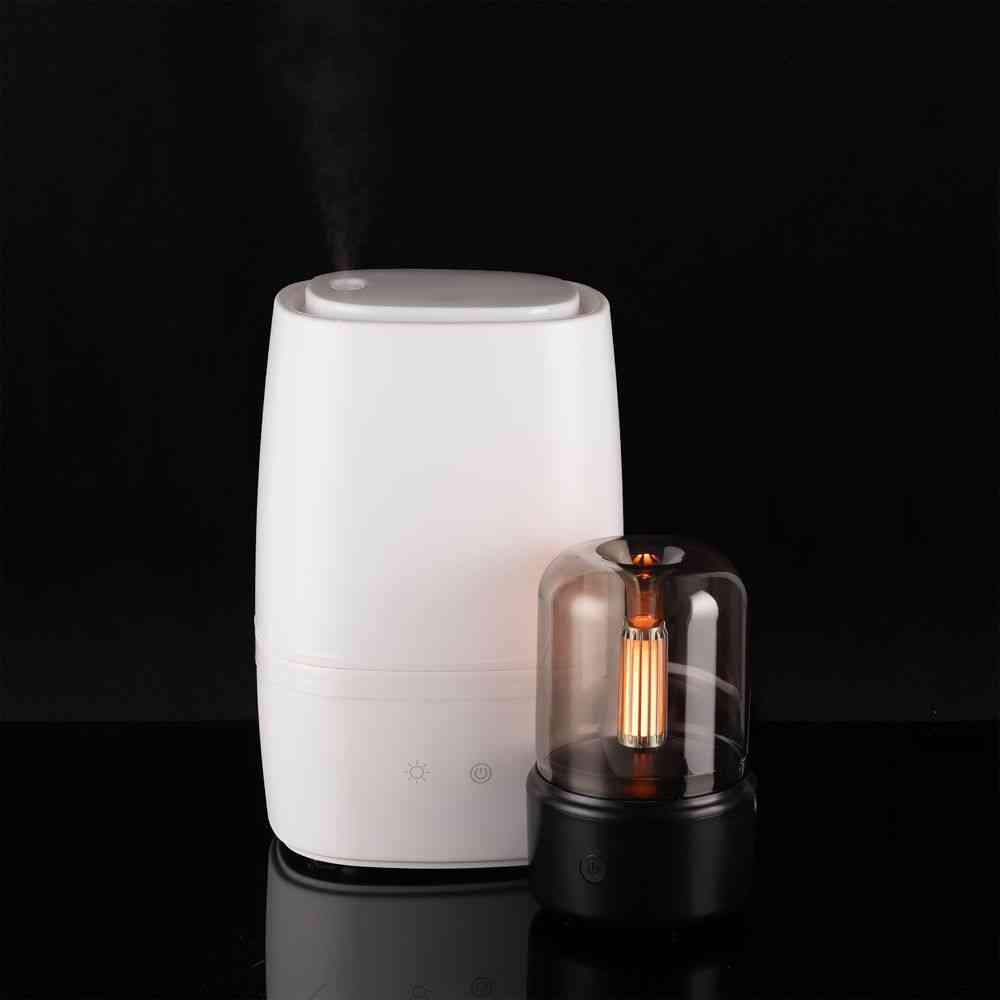 Увлажнитель-ароматизатор с подсветкой mistFlicker, черный - 8