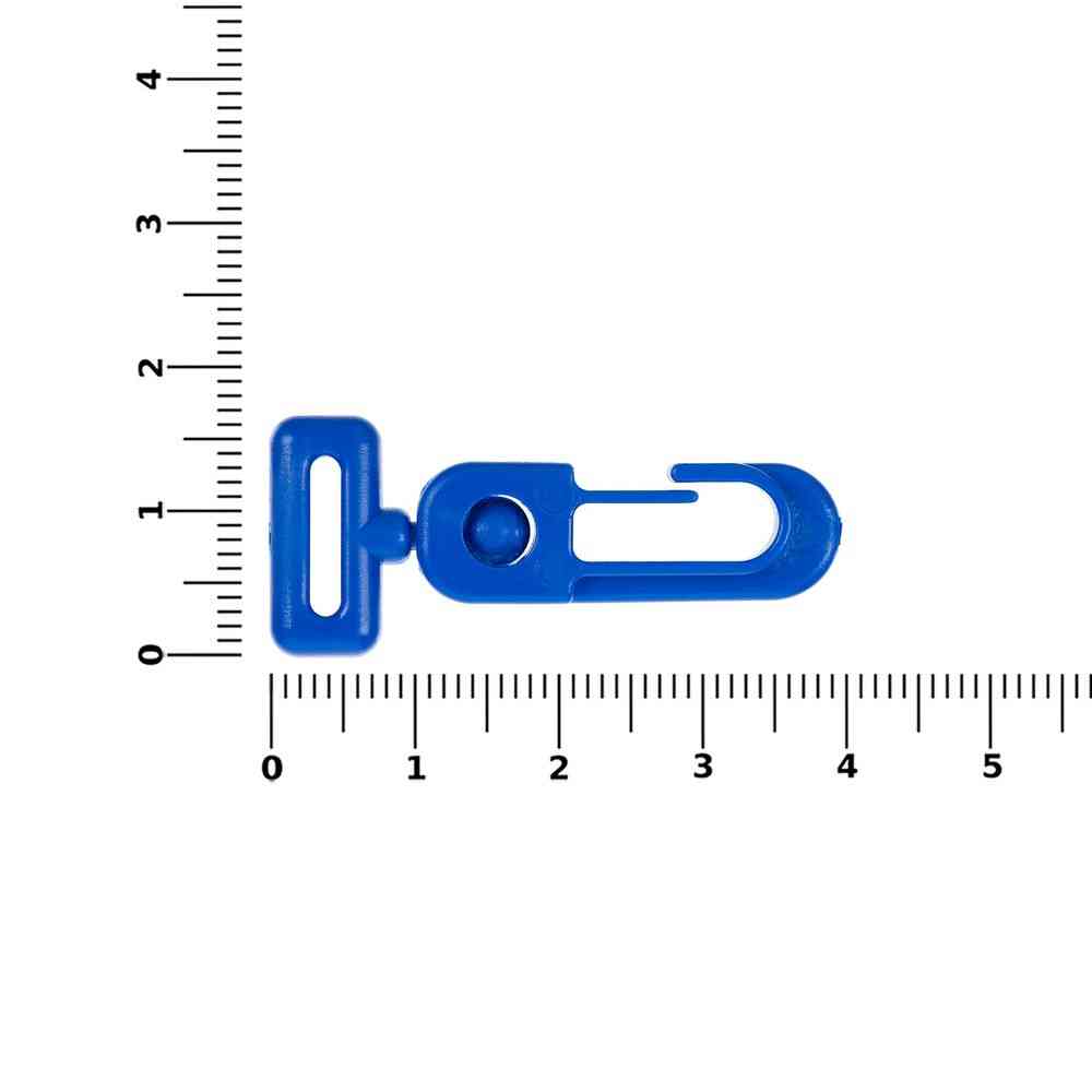 Застежка-карабин Сarabine, S, синий - 2