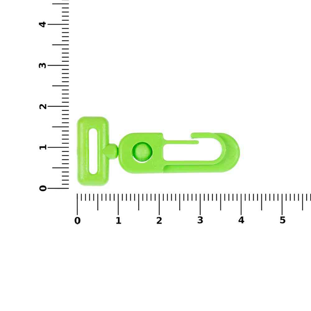 Застежка-карабин Сarabine, S, зеленый неон - 2