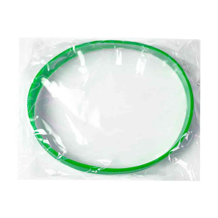 Браслет силиконовый FEST; 20 x 1,2 x 0,2 см; зеленый; силикон - 2