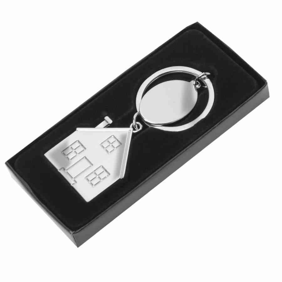 Брелок SILV HOME; 3,97 x 3,3 x 0,3 см; металл №2