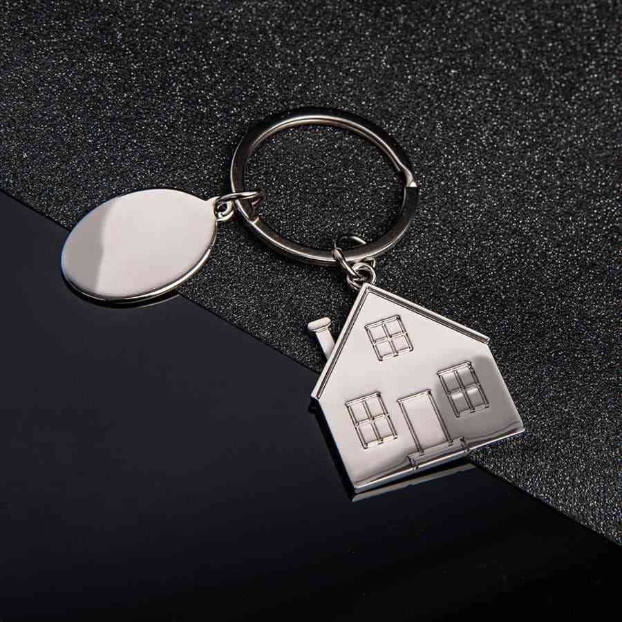 Брелок SILV HOME; 3,97 x 3,3 x 0,3 см; металл №4