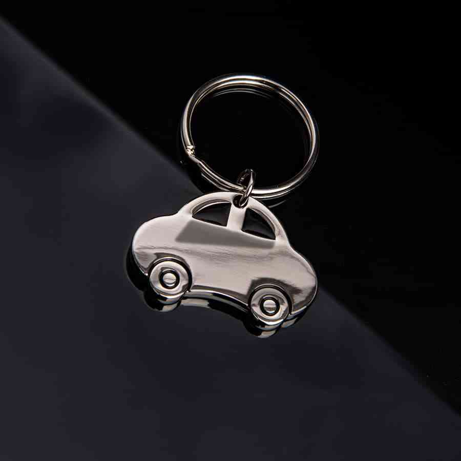 Брелок TITAN AUTO; 4,2 x 3 x 0,4 см; металл - 4