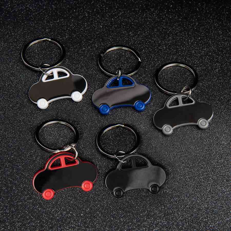 Брелок TONER CAR; 4,2 x 3 x 0,4 см; серый; металл/пластик - 3