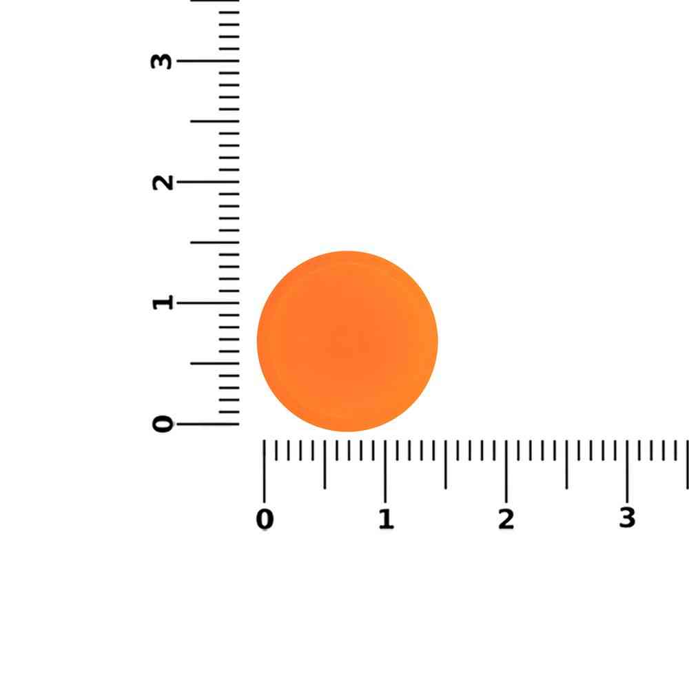 Двойной фиксатор для шнура Brоgy, оранжевый неон - 2