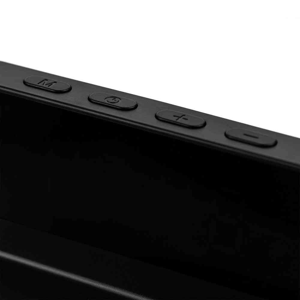 Станция беспроводной зарядки с часами Electron, ver.2, черная - 10