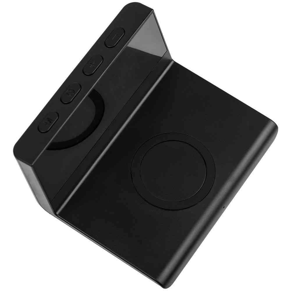 Станция беспроводной зарядки с часами Electron, ver.2, черная - 7