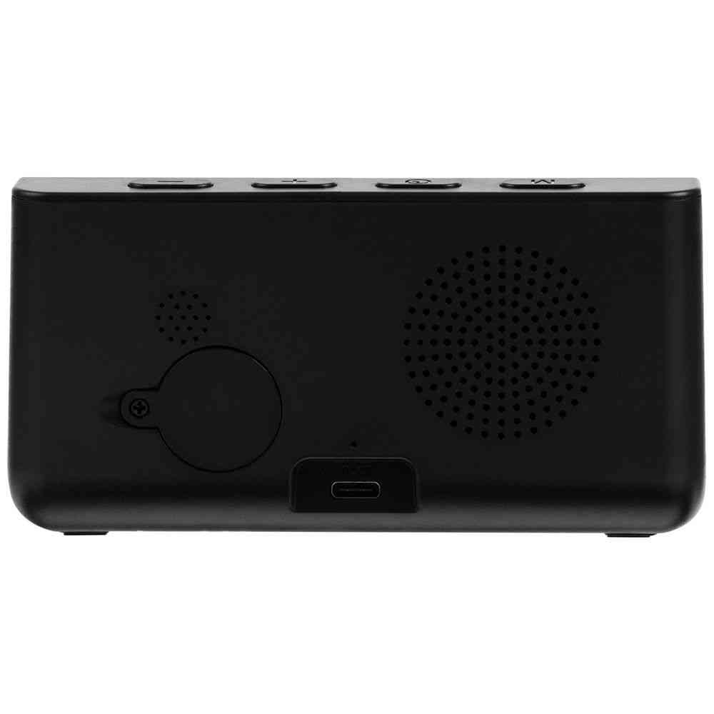 Станция беспроводной зарядки с часами Electron, ver.2, черная - 8