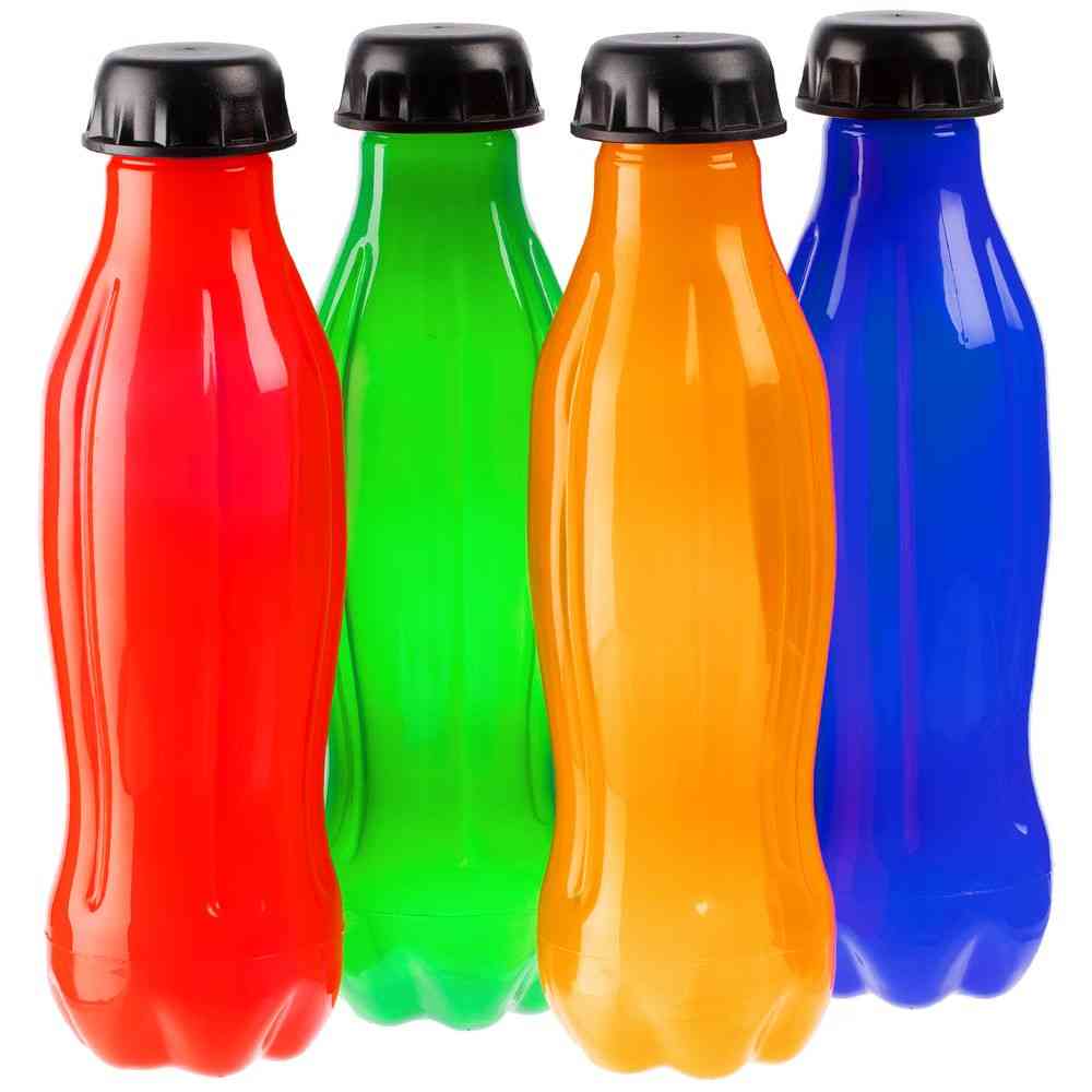 Бутылка для воды Coola, оранжевая - 4