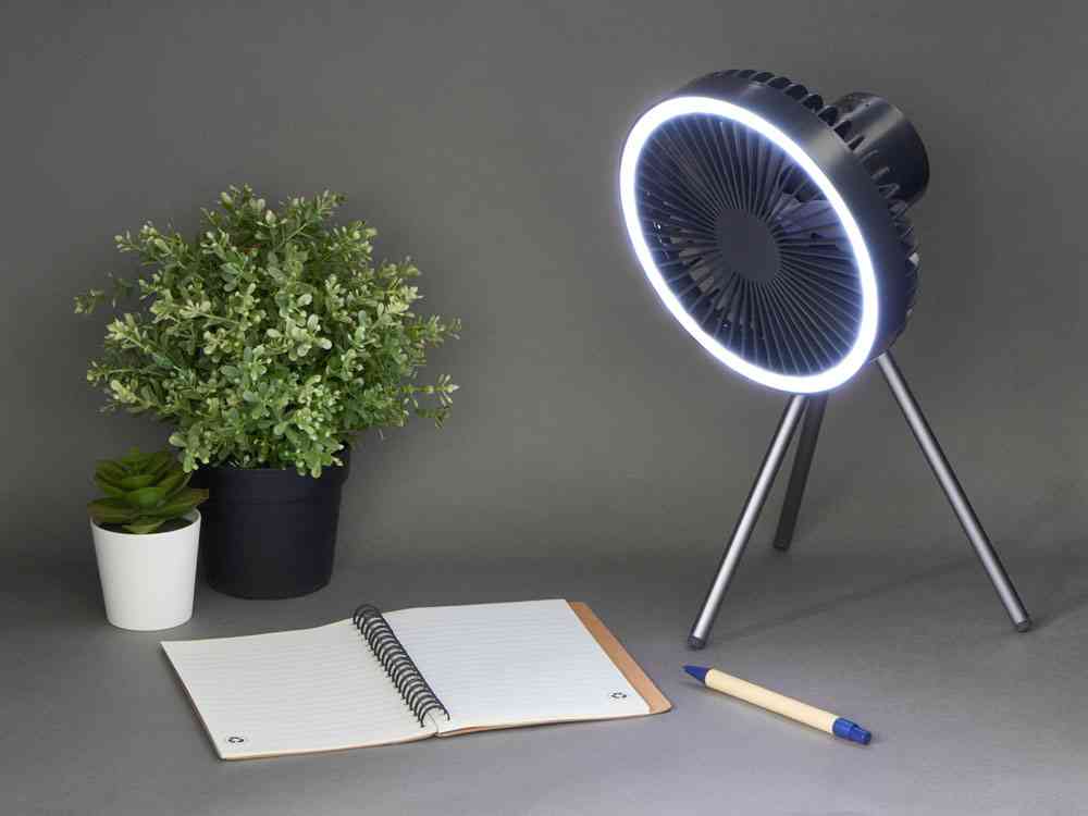 Портативный вентилятор с фонарем Jon - 13