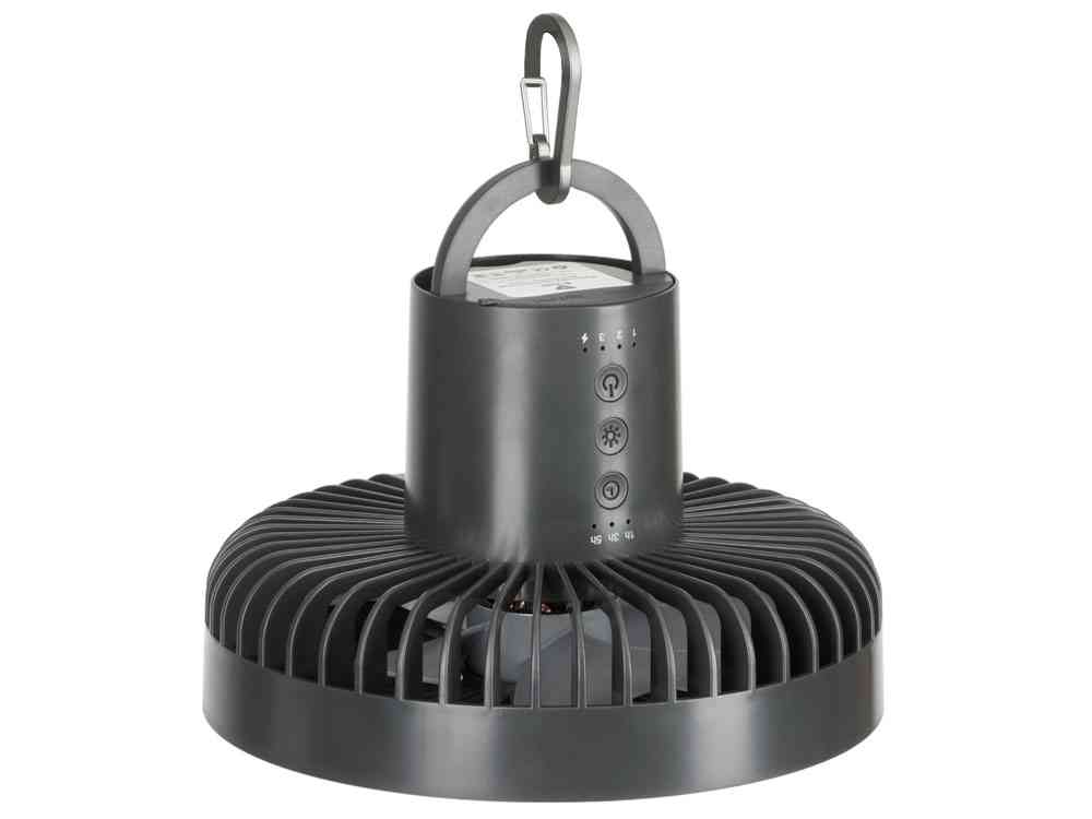 Портативный вентилятор с фонарем Jon - 8