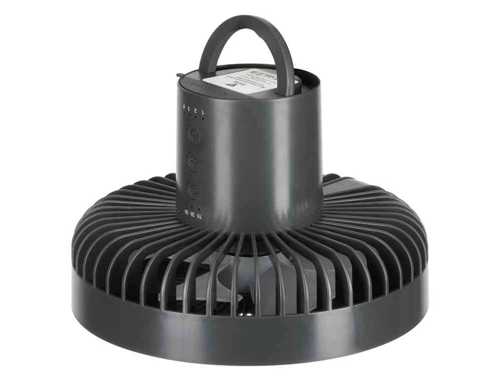 Портативный вентилятор с фонарем Jon - 9