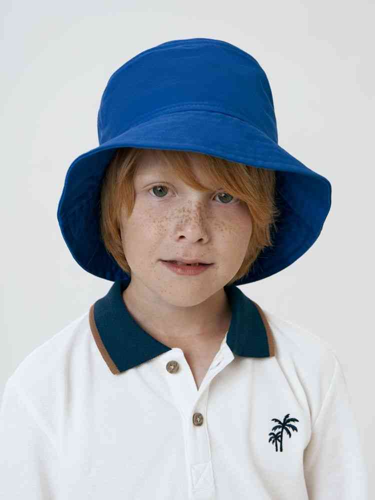 Панама детская Challenge Kids, ярко-синяя - 3