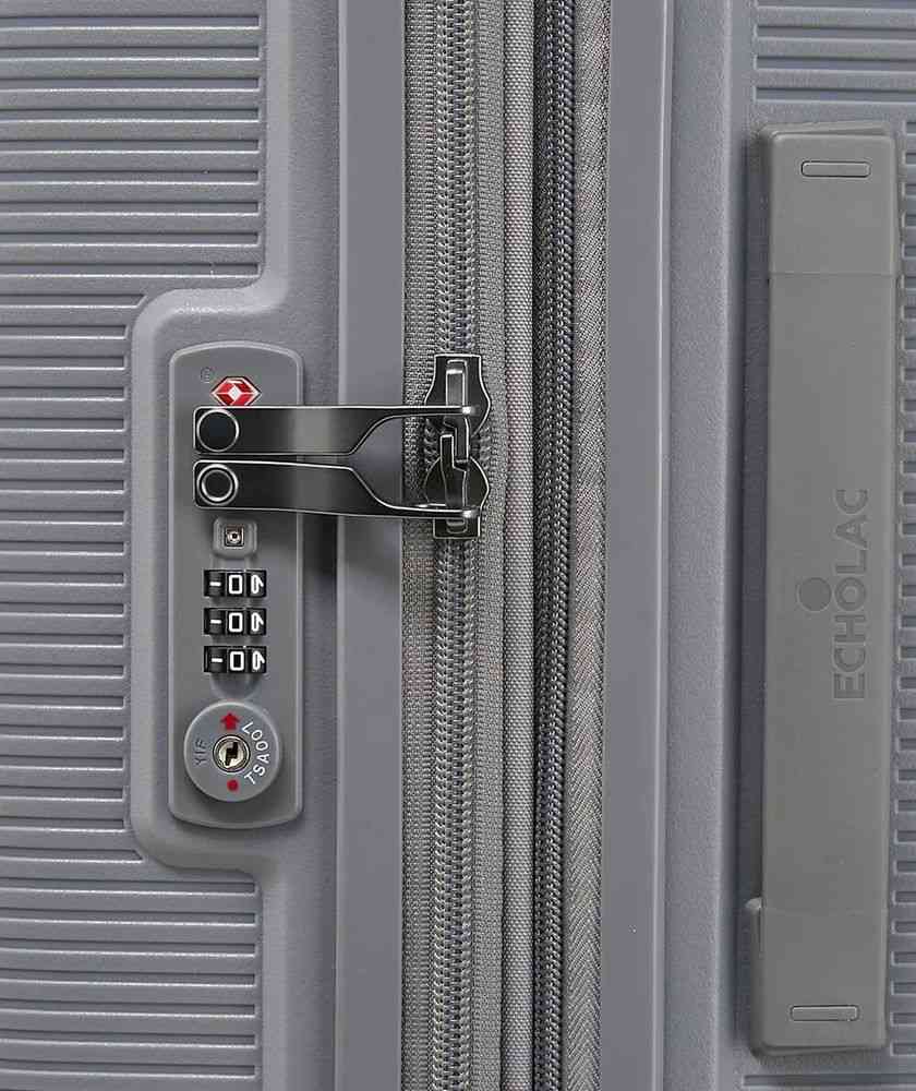 Чемодан Forza L, серый - 9