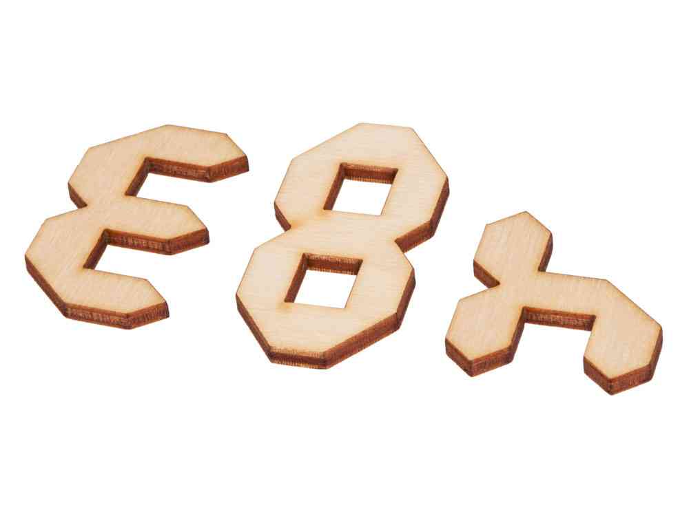 Деревянная головоломка Цифры - 2