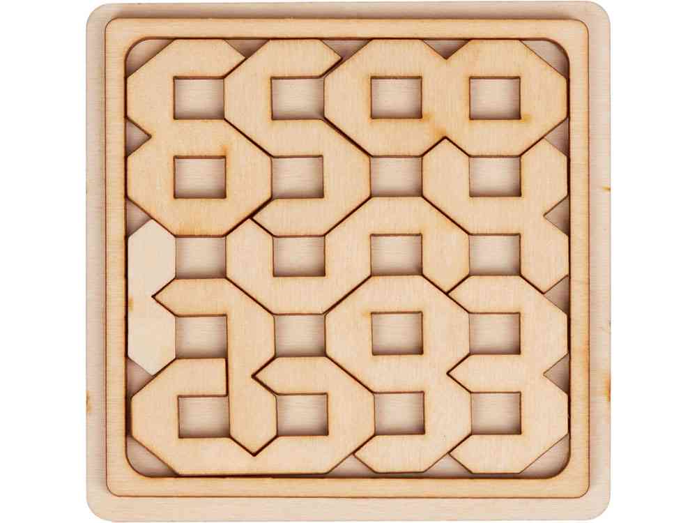 Деревянная головоломка Цифры - 3