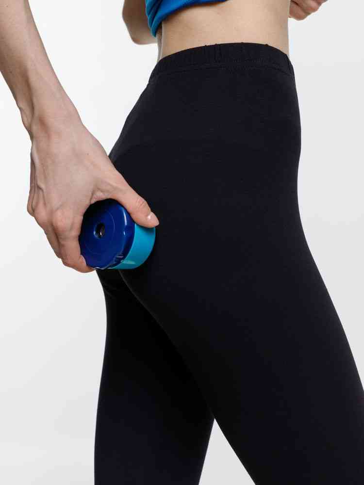 Шариковый ролик-массажер Blobus, синий с голубым - 6