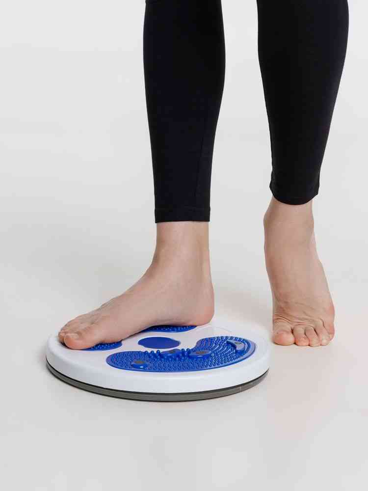 Диск здоровья вращающийся SpinTeam, белый с синим - 4