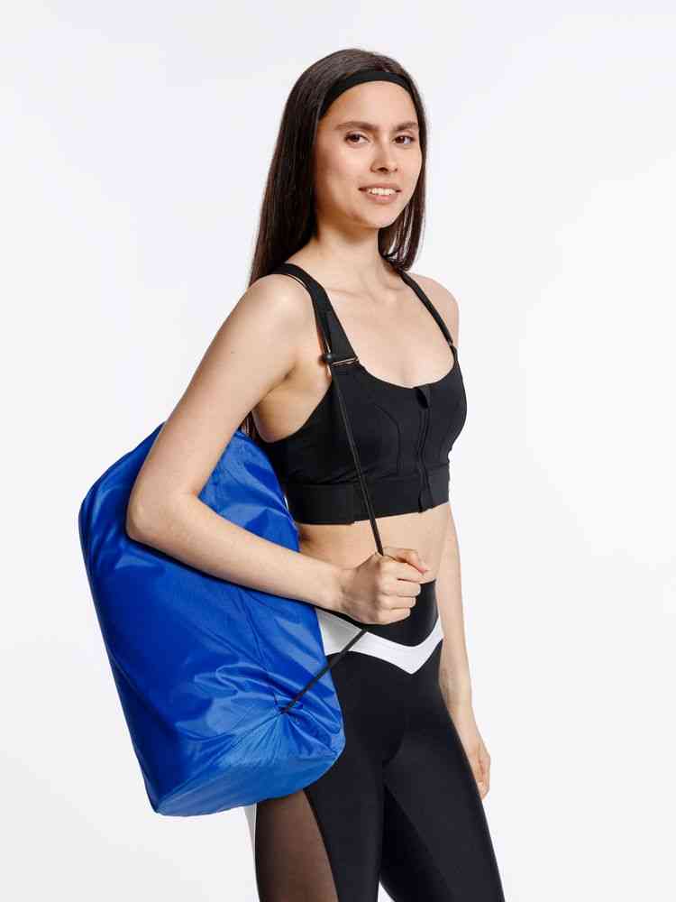 Массажный акупунктурный коврик с валиком Iglu, синий с белым - 10